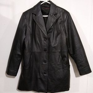 Women's Black Blazer Style Jacket size Large
